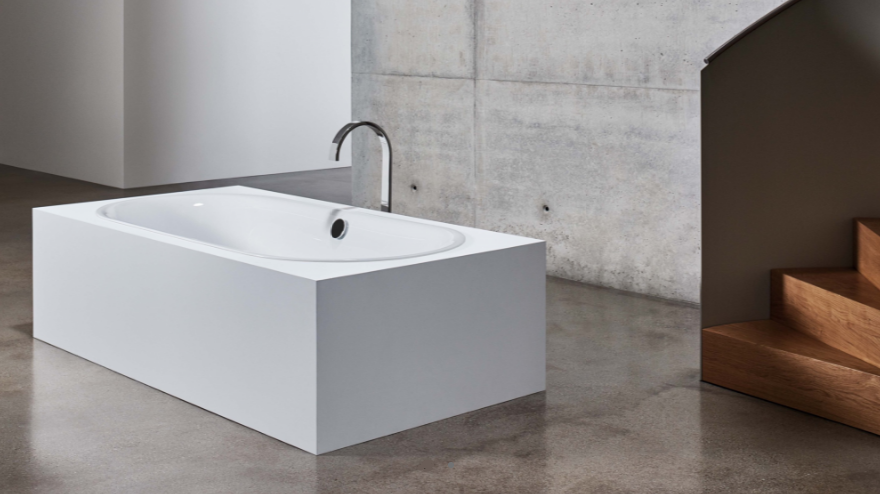 Стальная ванна 180x80 см Bette Lux Oval 3466-000PLUS с покрытием Glasur® Plus