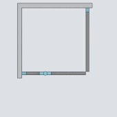 Душевой уголок Radaway Torrenta KDJ 120x80 прозрачное стекло L