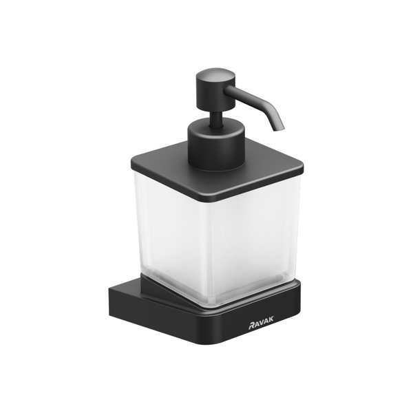 Дозатор для жидкого мыла  (стекло) TD 231.20 черный