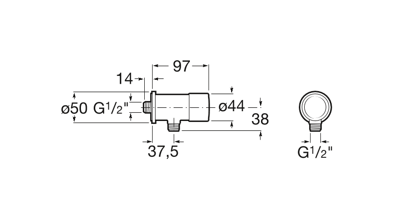 Сливной механизм для писсуара Roca Sprint 5A9224C00