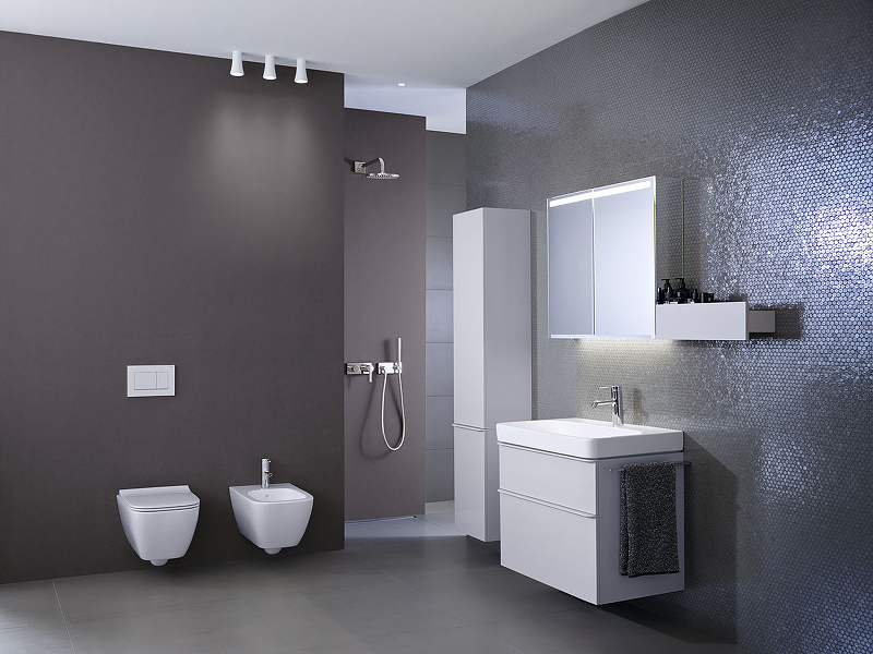 Тумба для комплекта 75 см Geberit Smyle Square 500.353.00.1 белый
