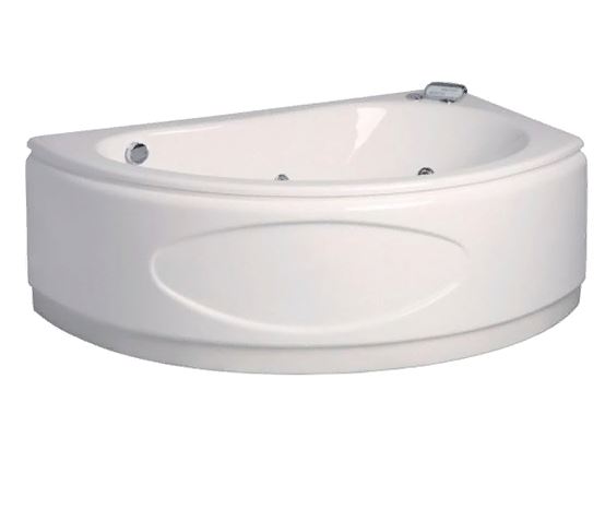 Акриловая ванна 160х100 Vagnerplast Corona R VPBA168CRN3PX-01