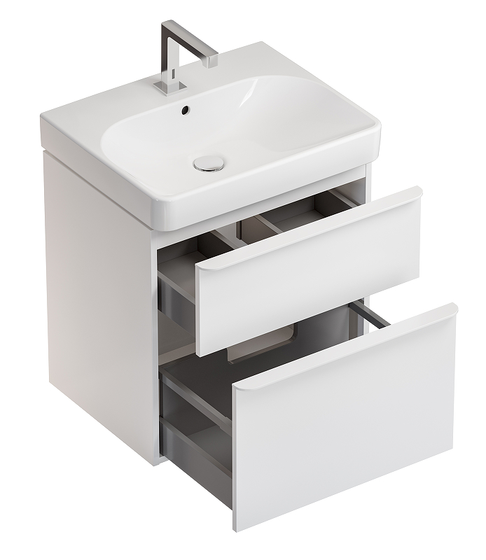 Тумба для комплекта Geberit Smyle Square 500.352.00.1 белый