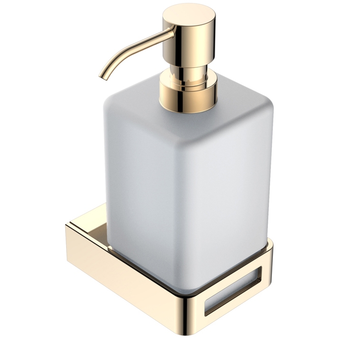 Дозатор для жидкого мыла Boheme Q 10957-G, золото