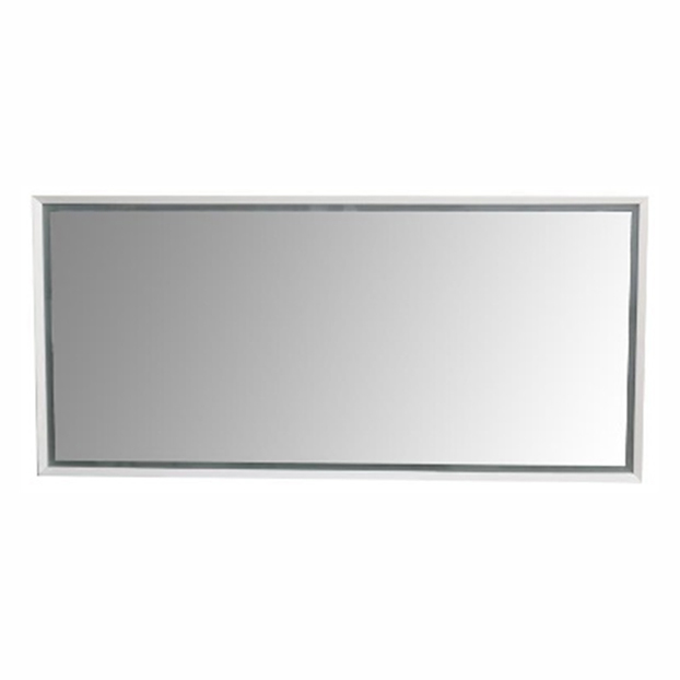 Зеркало BelBagno Z-SPC-1400-650-LED-BO bianco opaco