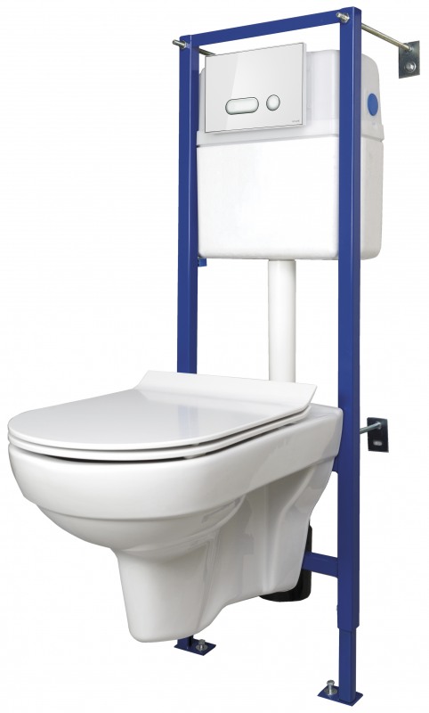 Комплект Cersanit City S-SET-CITYC/LPRO/S-DL/In-Wg-w
