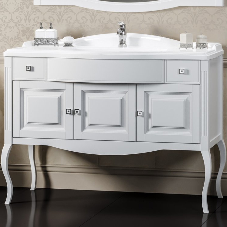 Тумба для комплекта Opadiris Лаура 120 белая