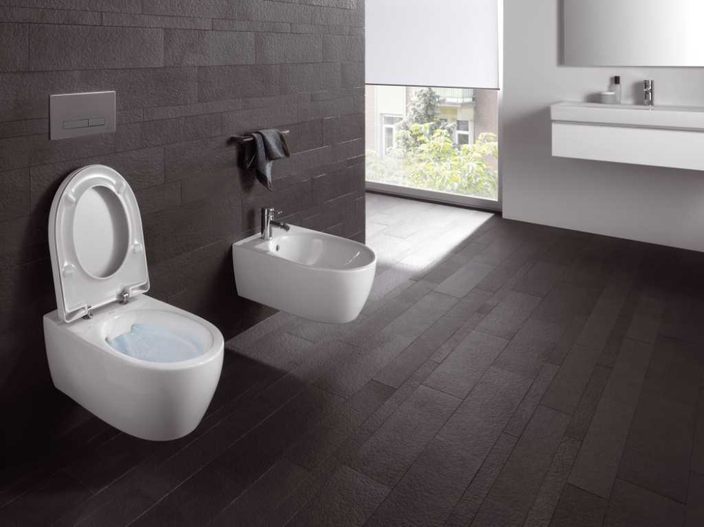 Унитаз с инсталляцией подвесной GEBERIT iCon 500.362.00.I с горизонтальным выпуском