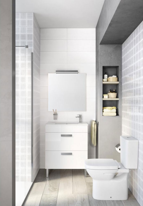 Тумба для комплекта 60 см Roca Debba ZRU9302708 белый
