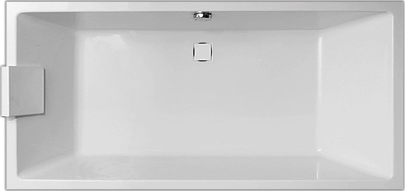 Акриловая ванна  Vagnerplast Cavallo ассиметричная + каркас + фронтальная панель