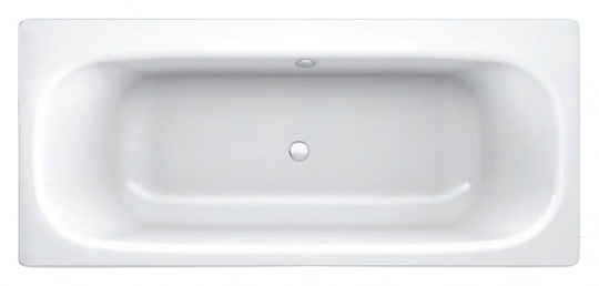 Ванна стальная BLB B75Q/APMSTDBL1 DUO HG белая, без отверстий для ручек + ножки